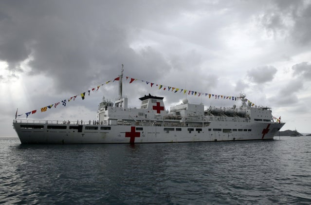 China Peace Ark hospital ship
